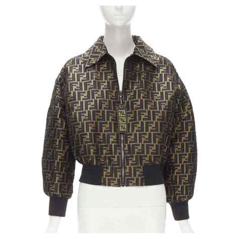 fendi ff monogram bomber|Bomber .